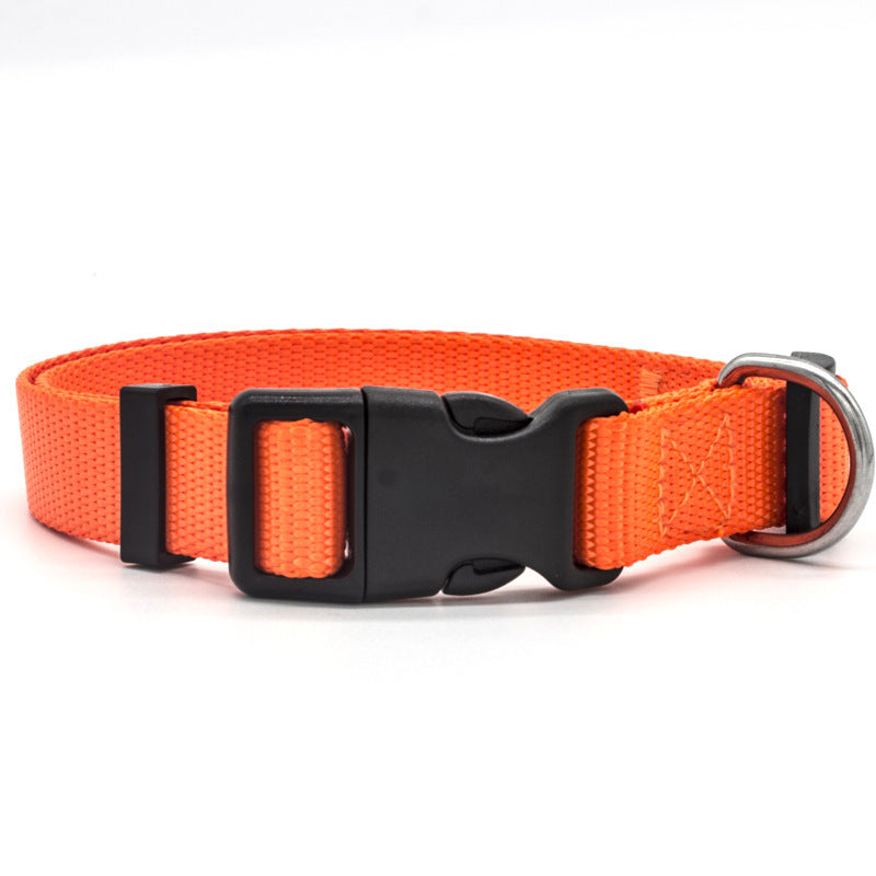 Adjustable Nylon Pet Collar – Soft, Durable & Stylish for Cats & Dogs