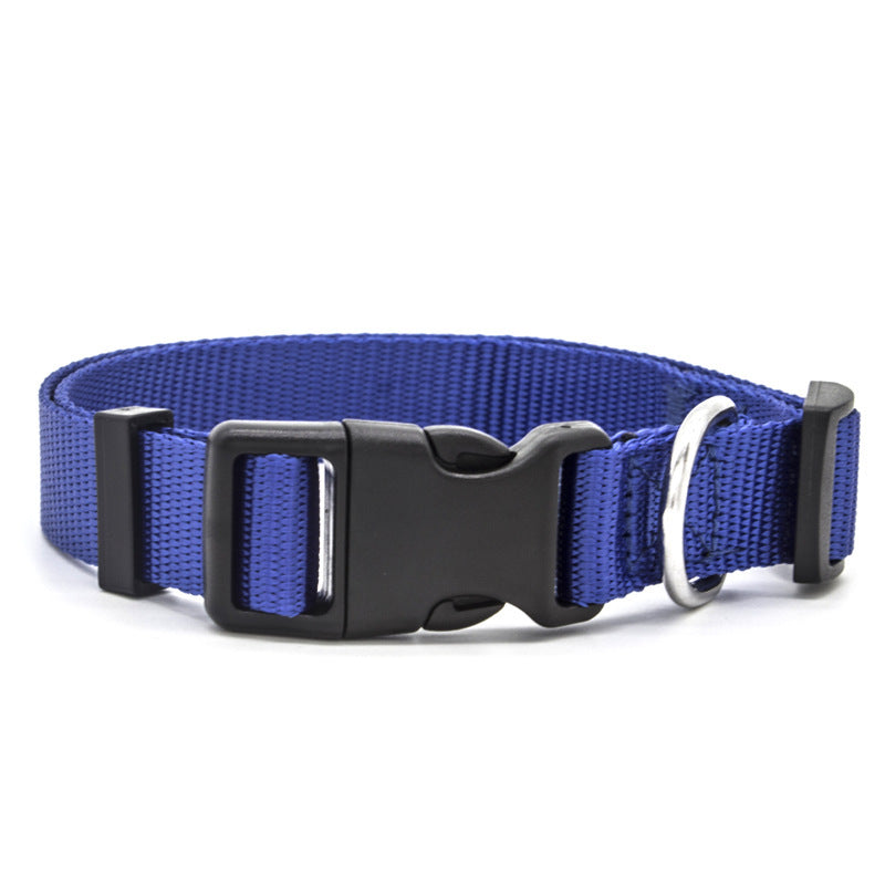 Adjustable Nylon Pet Collar – Soft, Durable & Stylish for Cats & Dogs