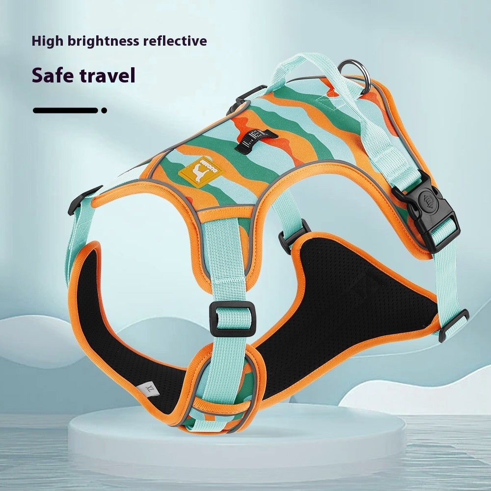 Reflective No-Pull Dog Harness – Adjustable & Escape-Proof
