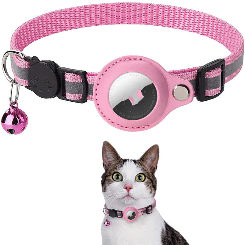Reflective Collar Waterproof Holder Case For Cat Dog Kitten Puppy Nylon Collar