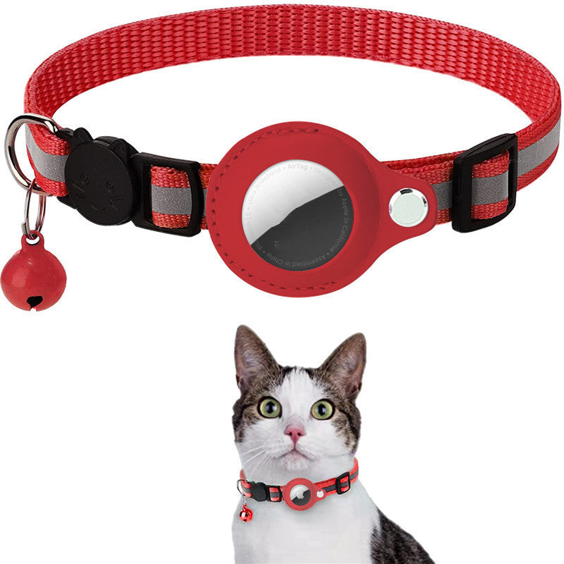 Reflective Collar Waterproof Holder Case For Cat Dog Kitten Puppy Nylon Collar