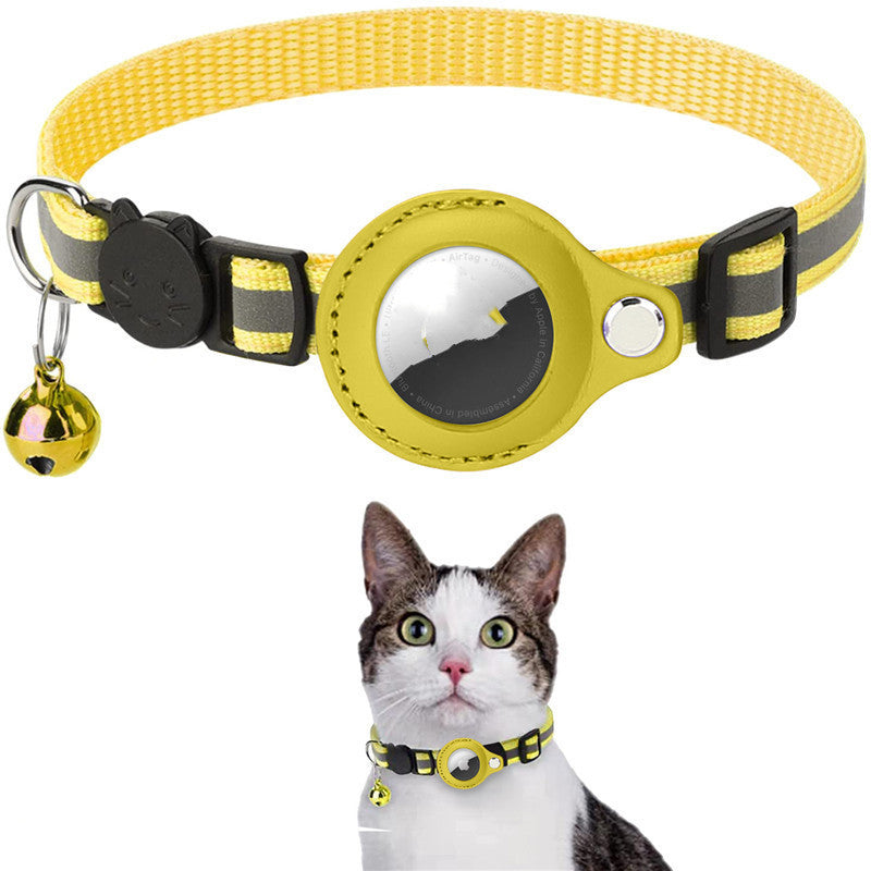 Reflective Collar Waterproof Holder Case For Cat Dog Kitten Puppy Nylon Collar