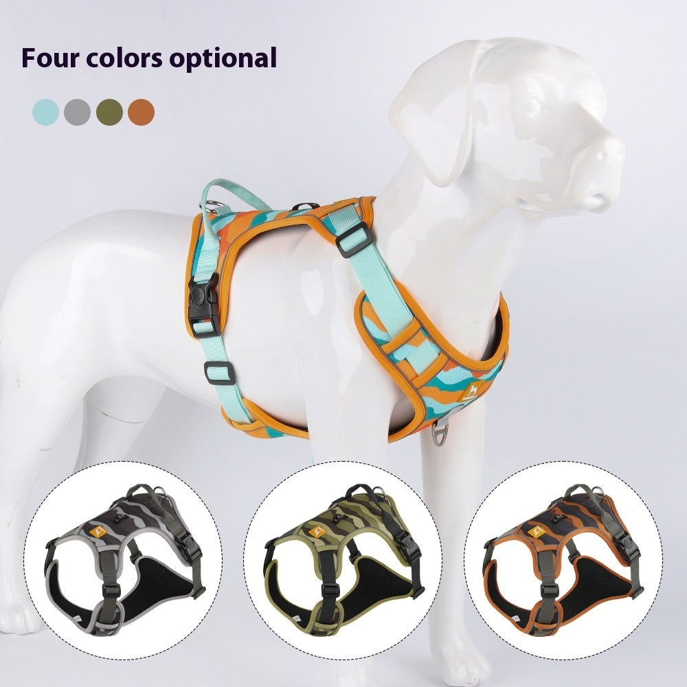 Reflective No-Pull Dog Harness – Adjustable & Escape-Proof